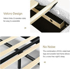 BoucleFabric Bed Frame