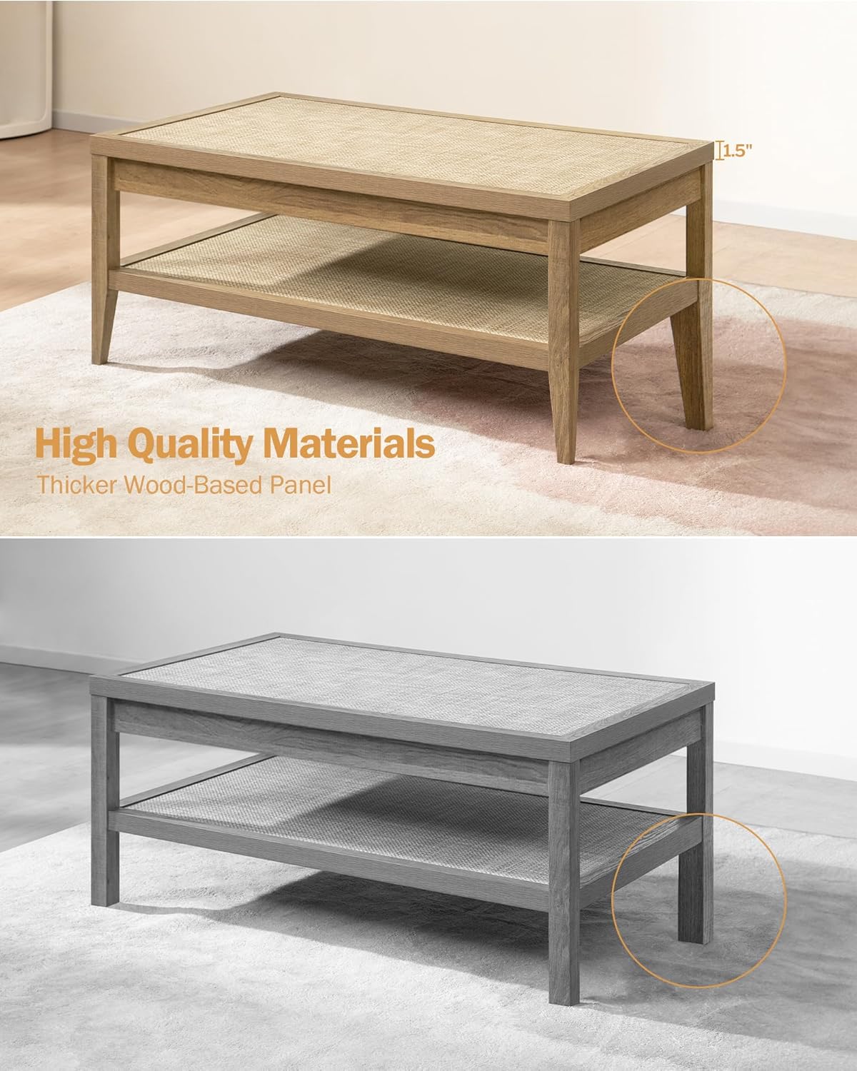 BohoCenter Coffee Table
