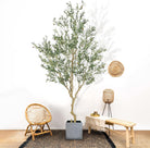 Tall Faux Olive Tree，9FT